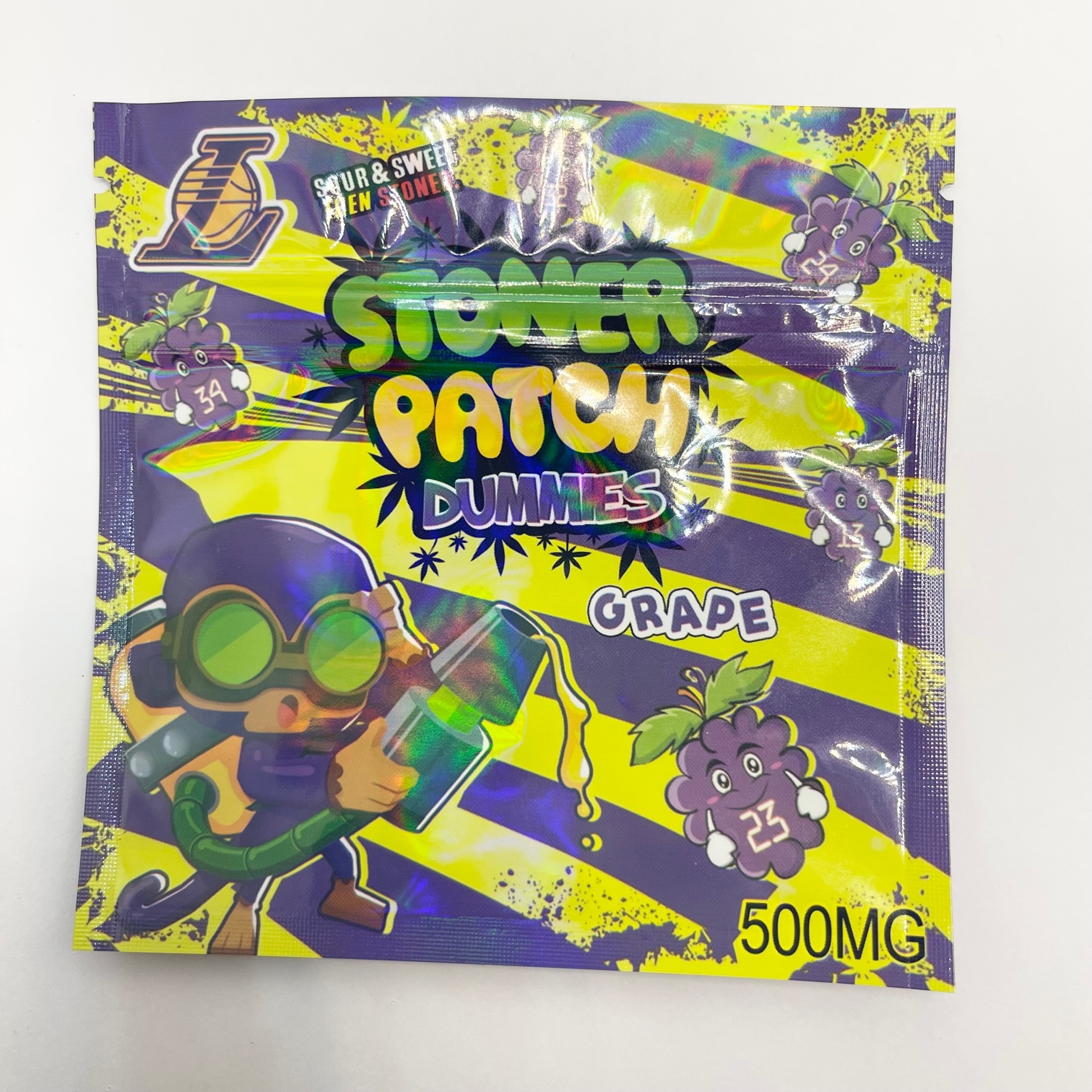 Stoner Patch Dummies Grape 500MG - Weed Dispo