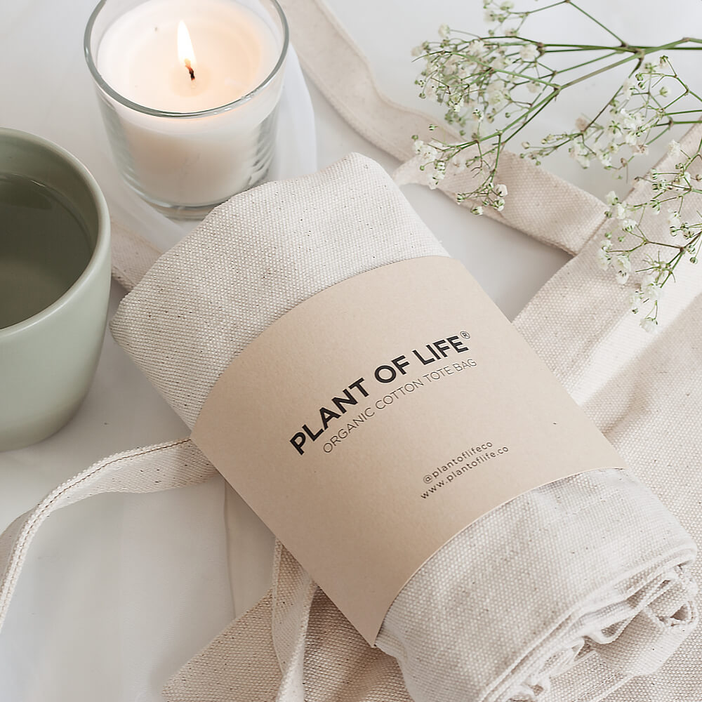 PLANT OF LIFE Organic Tote Bag